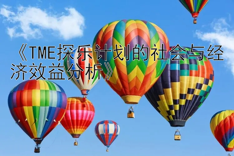 《TME探乐计划的社会与经济效益分析》