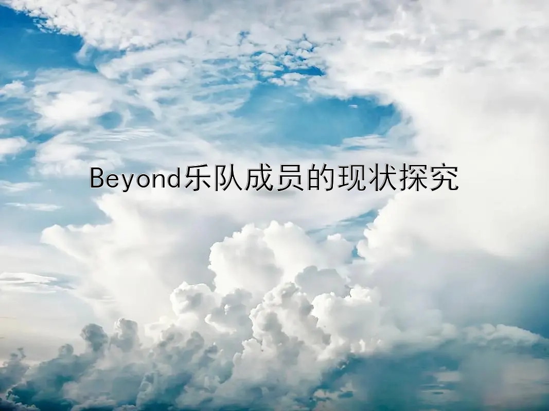 Beyond乐队成员的现状探究