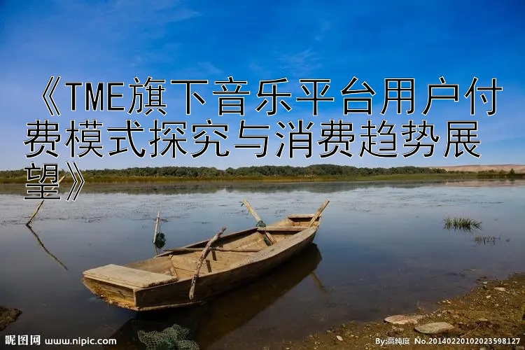 《TME旗下音乐平台用户付费模式探究与消费趋势展望》