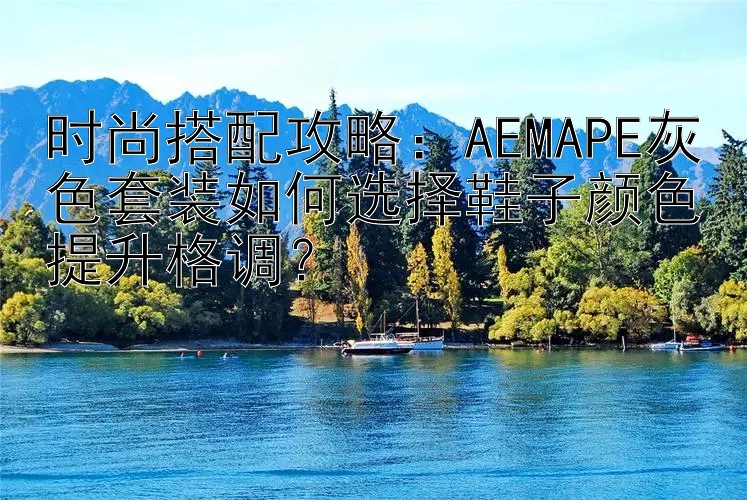 时尚搭配攻略：AEMAPE灰色套装如何选择鞋子颜色提升格调？